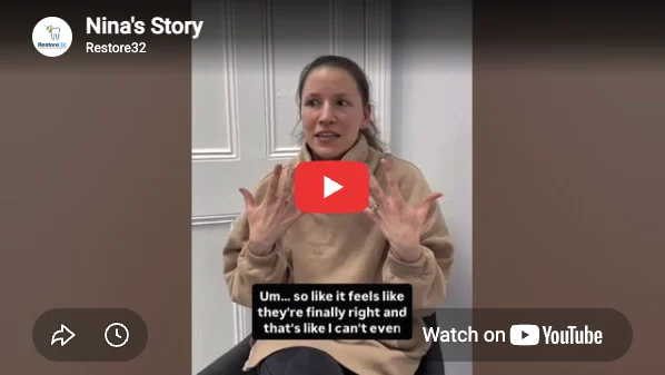 Nina sharing her experience at Restore32, York